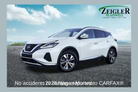 White 2024 Nissan Murano SV for sale in Plainwell, MI