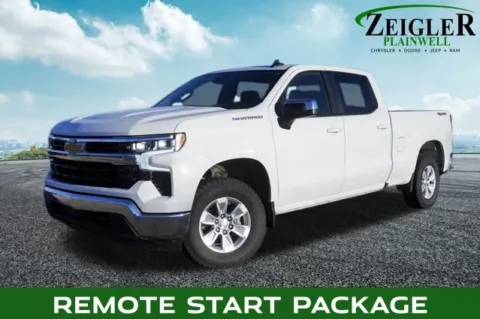 White 2025 Chevrolet Silverado 1500 LT for sale in Plainwell, MI