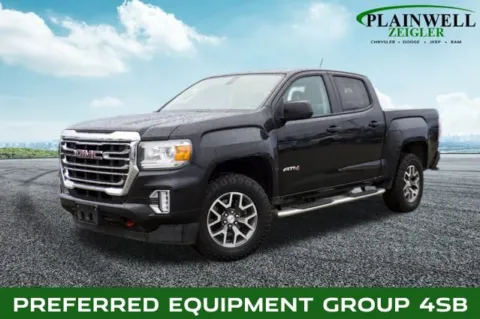 Black 2022 GMC Canyon AT4 w/Leather for sale in Plainwell, MI