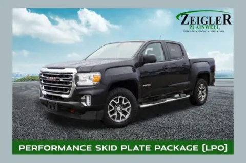 Black 2022 GMC Canyon AT4 w/Leather for sale in Plainwell, MI