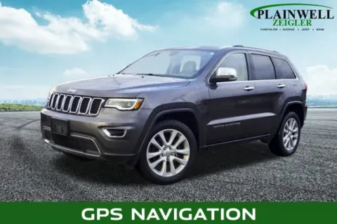 Gray 2017 Jeep Grand Cherokee Limited for sale in Plainwell, MI