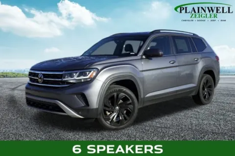 Gray 2021 Volkswagen Atlas 2.0T SE w/Technology for sale in Plainwell, MI