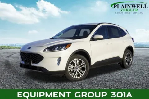 White 2021 Ford Escape SEL for sale in Plainwell, MI