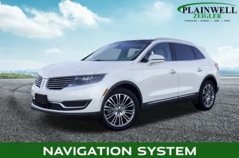 White 2016 Lincoln MKX Reserve for sale in Plainwell, MI