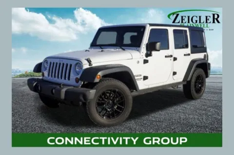 White 2013 Jeep Wrangler Unlimited Sport for sale in Plainwell, MI