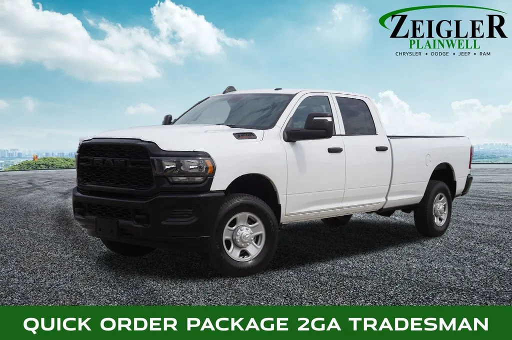 White 2023 Ram 3500 Tradesman for sale in Plainwell, MI