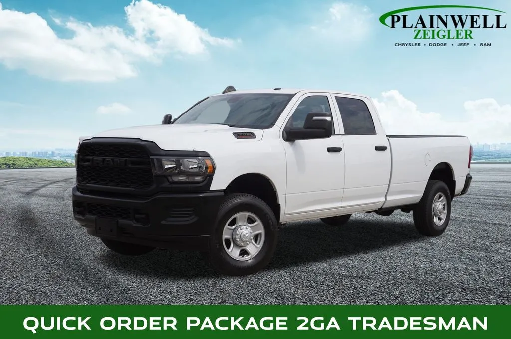 White 2023 Ram 3500 Tradesman for sale in Plainwell, MI