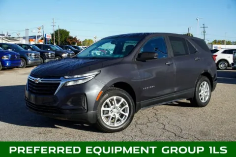 Gray 2022 Chevrolet Equinox LS for sale in Plainwell, MI
