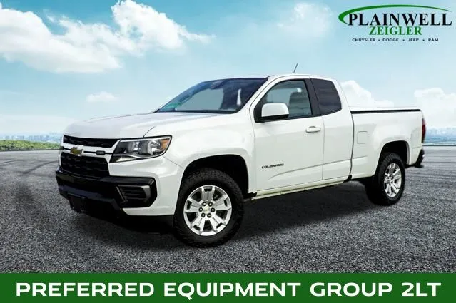 White 2022 Chevrolet Colorado LT for sale in Plainwell, MI