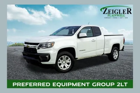 White 2022 Chevrolet Colorado LT for sale in Plainwell, MI