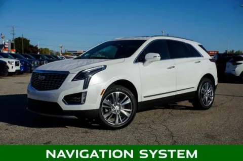 White 2024 Cadillac XT5 Premium Luxury for sale in Plainwell, MI
