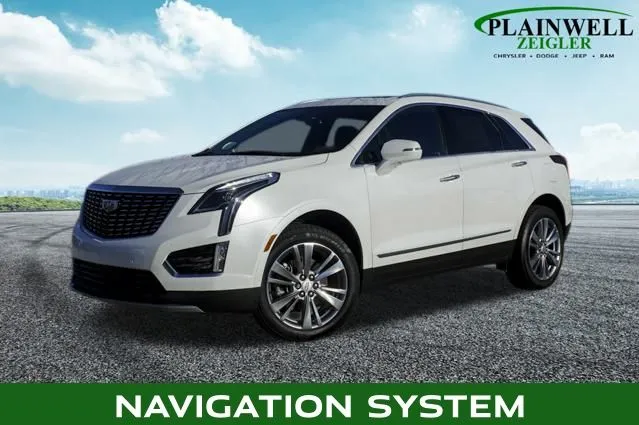 White 2024 Cadillac XT5 Premium Luxury for sale in Plainwell, MI