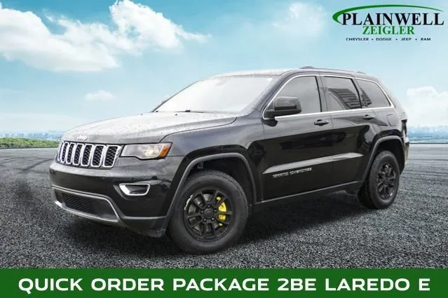 Black 2020 Jeep Grand Cherokee Laredo for sale in Plainwell, MI