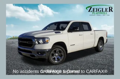 White 2022 Ram 1500 Big Horn/Lone Star for sale in Plainwell, MI