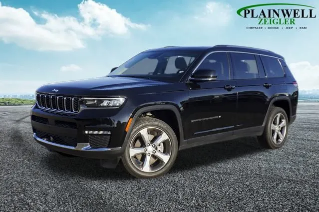 Black 2022 Jeep Grand Cherokee L Limited for sale in Plainwell, MI