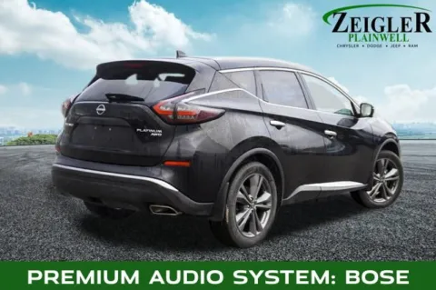 Another view of 2023 Nissan Murano Platinum for sale in Plainwell, MI at Zeigler Chrysler Dodge Jeep Ram of Plainwell