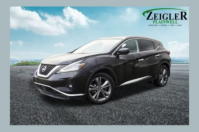 Black 2023 Nissan Murano Platinum for sale in Plainwell, MI