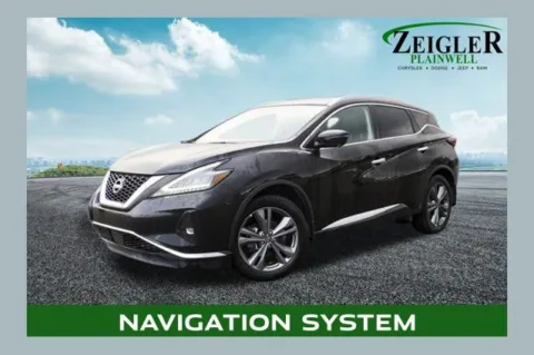 Black 2023 Nissan Murano Platinum for sale in Plainwell, MI