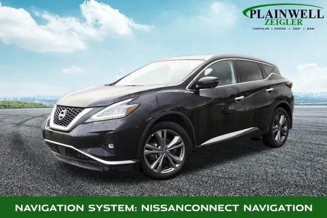 Black 2023 Nissan Murano Platinum for sale in Plainwell, MI