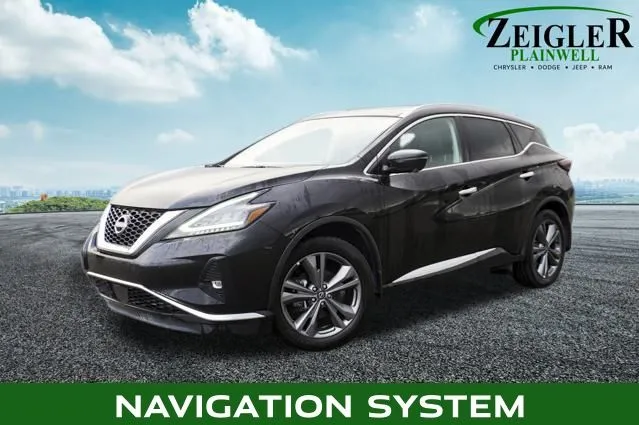 Black 2023 Nissan Murano Platinum for sale in Plainwell, MI