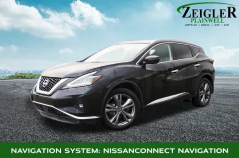 Black 2023 Nissan Murano Platinum for sale in Plainwell, MI