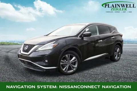 Black 2023 Nissan Murano Platinum for sale in Plainwell, MI