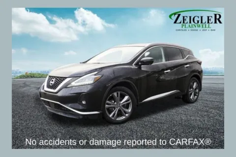 Black 2023 Nissan Murano Platinum for sale in Plainwell, MI