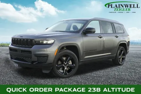 Gray 2023 Jeep Grand Cherokee L Altitude for sale in Plainwell, MI