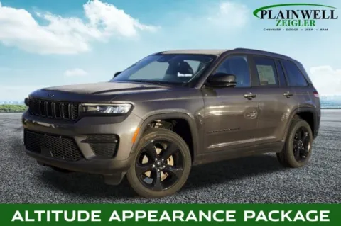 Gray 2023 Jeep Grand Cherokee Altitude for sale in Plainwell, MI