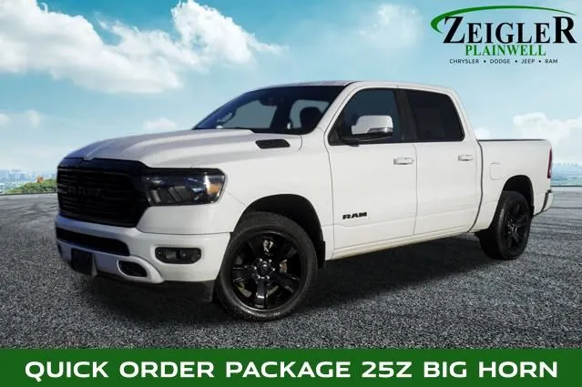 White 2020 Ram 1500 Big Horn/Lone Star for sale in Plainwell, MI