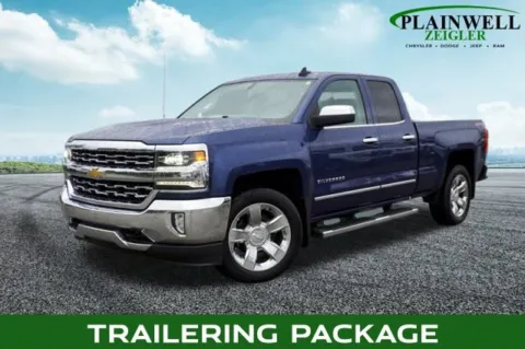 Blue 2017 Chevrolet Silverado 1500 LTZ for sale in Plainwell, MI