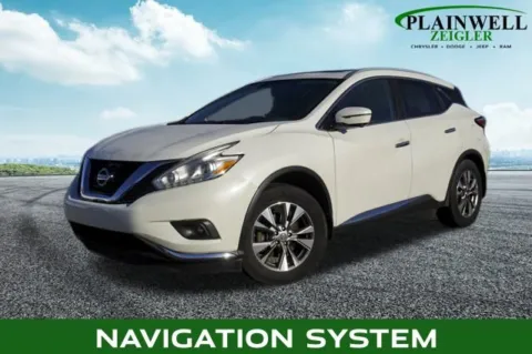 White 2016 Nissan Murano SL for sale in Plainwell, MI