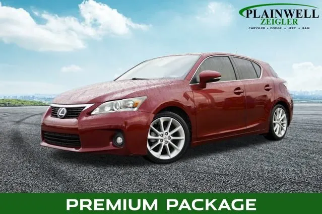 Red 2013 Lexus CT 200h for sale in Plainwell, MI