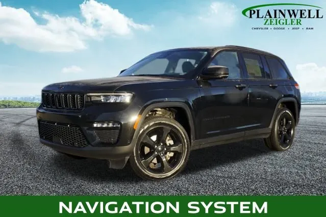 Black 2023 Jeep Grand Cherokee Limited for sale in Plainwell, MI