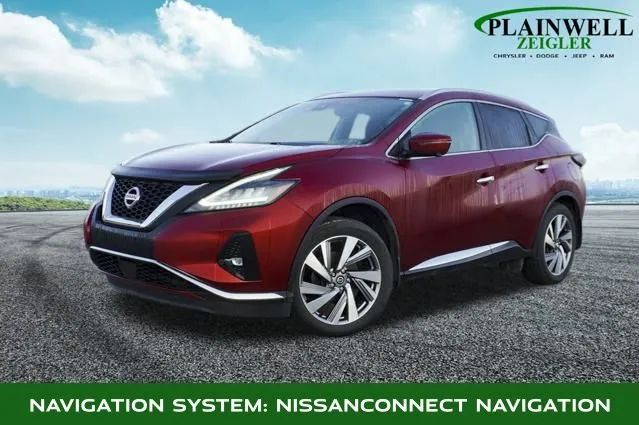 Red 2021 Nissan Murano SL for sale in Plainwell, MI