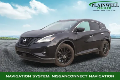 Black 2021 Nissan Murano SL for sale in Plainwell, MI