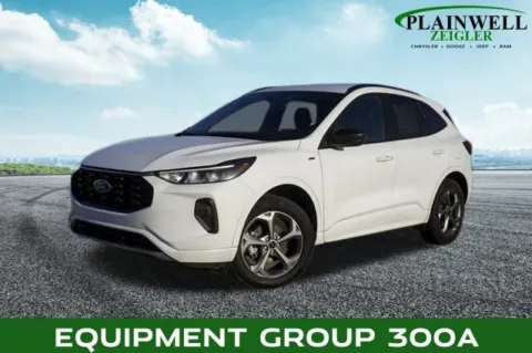 White 2023 Ford Escape ST-Line for sale in Plainwell, MI