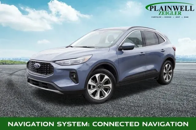 Blue 2025 Ford Escape Platinum for sale in Plainwell, MI