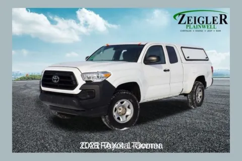 White 2021 Toyota Tacoma SR for sale in Plainwell, MI