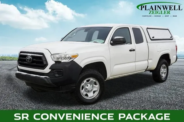 White 2021 Toyota Tacoma SR for sale in Plainwell, MI