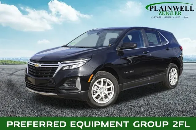 Black 2024 Chevrolet Equinox LT for sale in Plainwell, MI