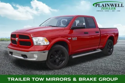 Red 2017 Ram 1500 SLT for sale in Plainwell, MI
