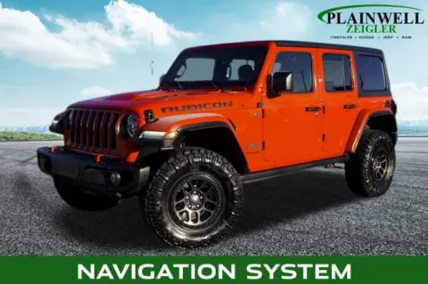Red 2022 Jeep Wrangler Unlimited Rubicon for sale in Plainwell, MI