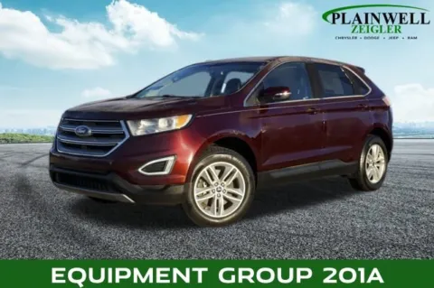 Red 2017 Ford Edge SEL for sale in Plainwell, MI