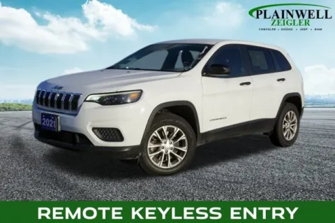 White 2021 Jeep Cherokee Sport for sale in Plainwell, MI