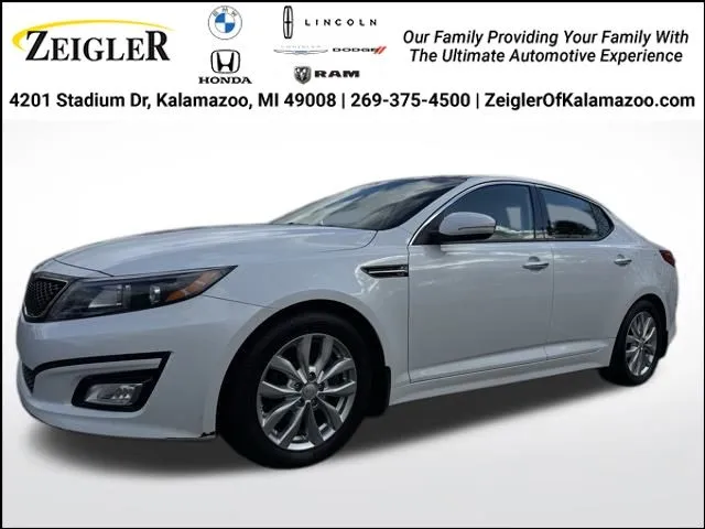 White 2015 Kia Optima EX for sale in Kalamazoo, MI