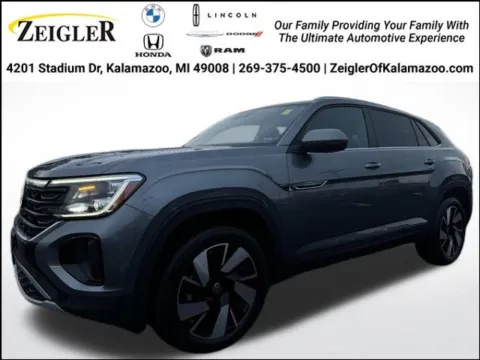 Red 2025 Volkswagen Atlas Cross Sport 2.0T SE w/Technology for sale in Kalamazoo, MI