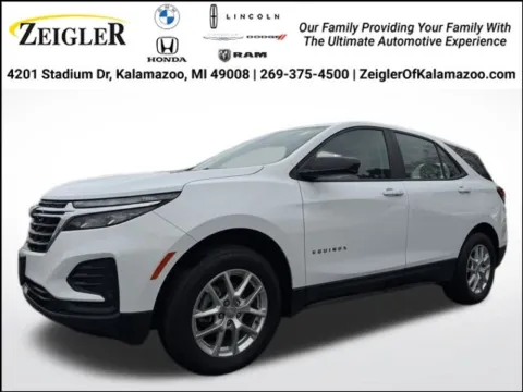 White 2023 Chevrolet Equinox LS for sale in Kalamazoo, MI