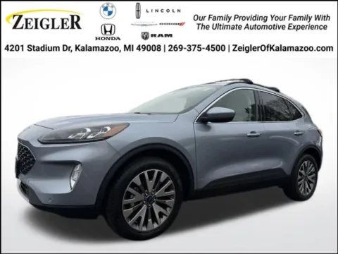 Silver 2022 Ford Escape Titanium for sale in Kalamazoo, MI