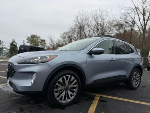 Silver 2022 Ford Escape Titanium for sale in Kalamazoo, MI